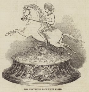 The Newcastle Race Prize Plate (gravyr) av English School