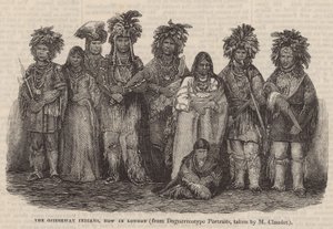 Ojibbeway-indianerna, nu i London av English School