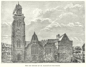 Den gamla kyrkan St Martin