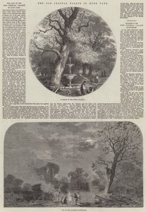 The Old Crystal Palace i Hyde Park (gravyr) av English School