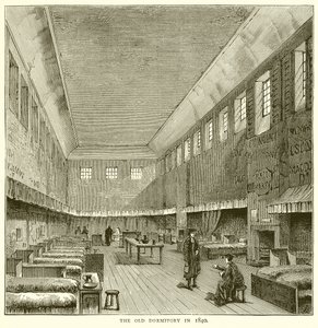 Gamla sovsalen 1840 av English School