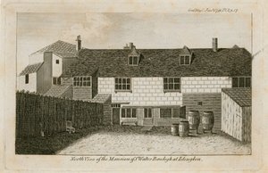 The Old Pied Bull (bakre), Sir Walter Raleighs hus av English School