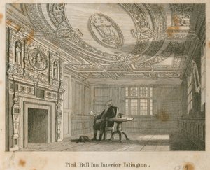 The Old Pied Bull, interiör