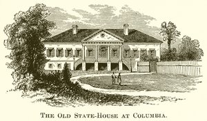 Det gamla statliga huset i Columbia av English School
