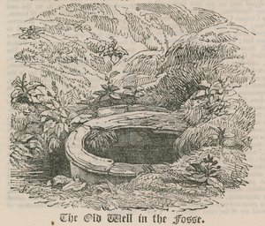 Den gamla brunnen i Fosse, Pentonville, London av English School