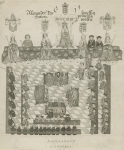 Kung Edward I:s parlament av English School