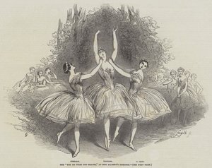 "Pas de Trois des Graces," på Her Majesty