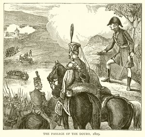 Passagen av Douro, 1809 av English School