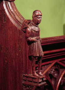The Peddler of Swaffham, ca 1462 (trä)