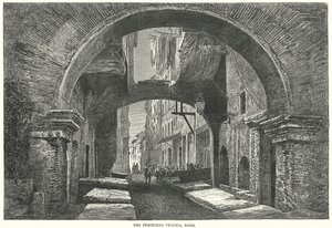 Peschiera Vecchia, Rom (gravyr) av English School