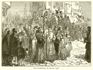 Nådens pilgrimsfärd, 1536 av English School