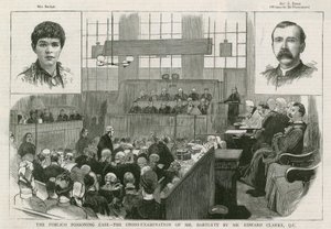 Pimlico-förgiftningsfallet, korsförhöret av Mr Bartlett av Mr Edward Clarke QC av English School