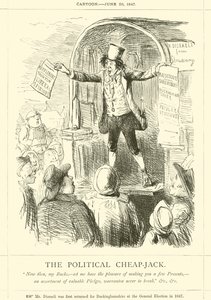 The Political Cheap-Jack (gravyr) av English School