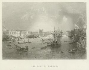 Londons hamn av English School