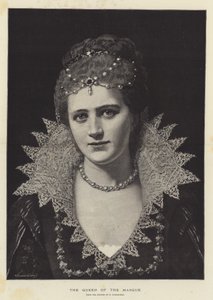 Maskens drottning (gravyr) av English School