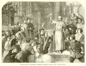 Reinkarnationen av ärkebiskop Cranmer, i St. Mary