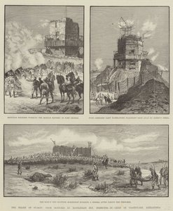 The Relief of Suakin (gravyr) av English School