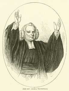 Pastor George Whitefield (gravyr) av English School