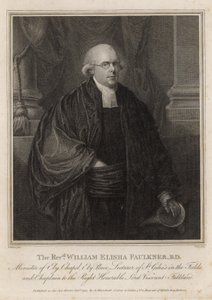 Der Reverend William Elisha Faulkner, Minister der Ely Chapel, Ely Place, London von English School