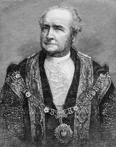 Den högra Hon. Alderman G. S. Nottage, den nya överborgmästaren i London, illustration från 