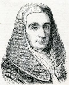 Den högra Hon. Sir Joseph Napier, 1800-talet, av English School