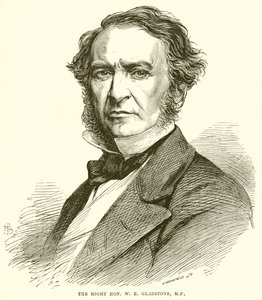 Den högra Hon. W.E. Gladstone, M.P. av English School