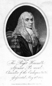 The Right Honorable Spencer Perceval, 1812 av English School