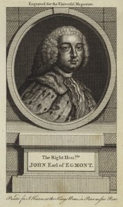 Den rätte ärade John Earl of Egmont av English School