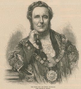 Den höge ärade Sir Sydney Waterlow, Londons borgmästare av English School