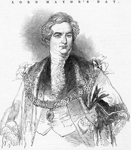 The Right Honorable The Lord Mayor, Sir G. Carroll, illustration från 