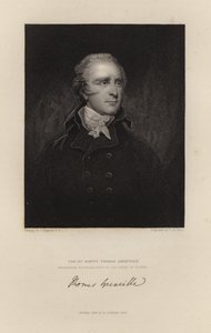 Rätten ärade Thomas Grenville av English School