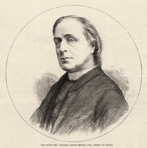 Den högvördige Edward White Benson, DD, biskop av Truro (gravyr) av English School