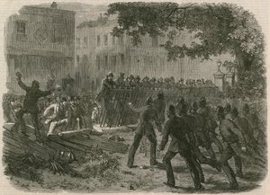 The Riot in Hyde Park: Mobben drar ner räckena i Park Lane av English School