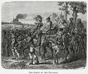 Böndernas resning i England 1381, 1882 av English School