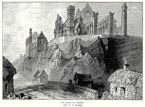 Klippan Cashel (gravyr) av English School