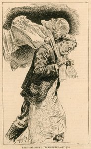 Kungliga Akademien; London; Lord Salisbury transporterad - av glädje av English School