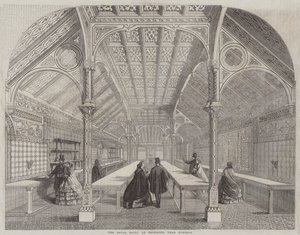 The Royal Dairy i Frogmore, nära Windsor (gravyr) av English School