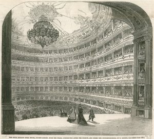 Royal Italian Opera House, Covent Garden, London av English School