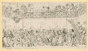 Royal Saloon, Piccadilly, London av English School