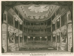 The Royalty Theatre, Well Street, Wellclose Square, London av English School