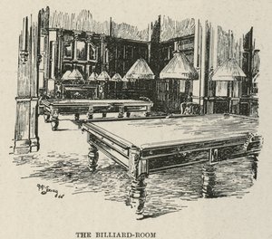 The Russell Hotel, Russell Square: Biljardrummet av English School