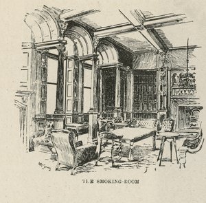 The Russell Hotel, Russell Square: The Smoking Room av English School
