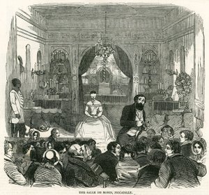 Salle de Robin, Piccadilly, London av English School