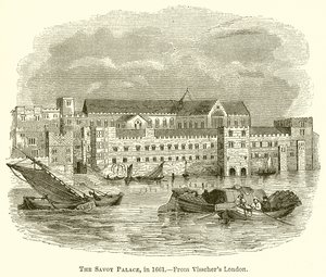 Savoypalatset, 1661 av English School