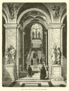 Scala Sancta, eller helig trappa av English School