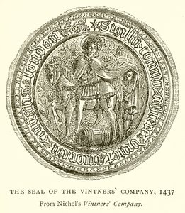 The Seal of the Vintners Company, 1437 av English School