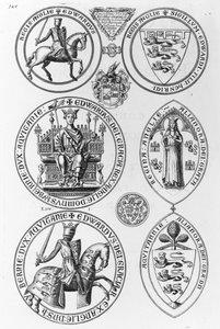 Edward I:s sigill av English School