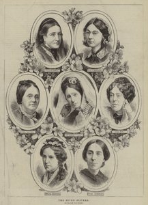 De sju systrarna (gravyr) av English School