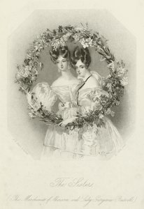 Systrarna, Markioninnan av Abercorn och Lady Georgiana Russell av English School