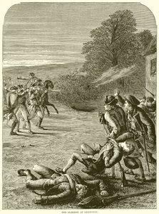 Skirmish i Lexington av English School